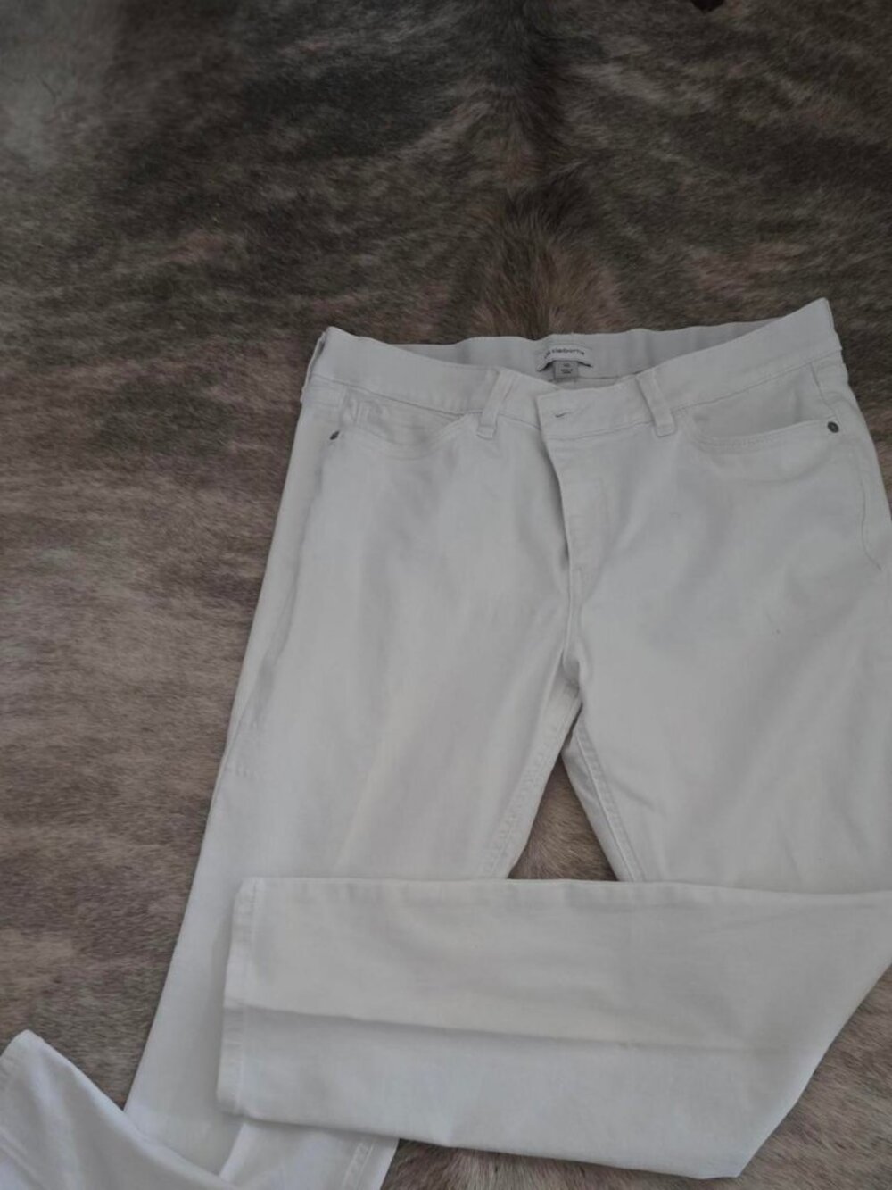 Liz Claiborne Women's White Trousers